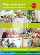 Titelbild der Broschüre mit Fotos von Senioren