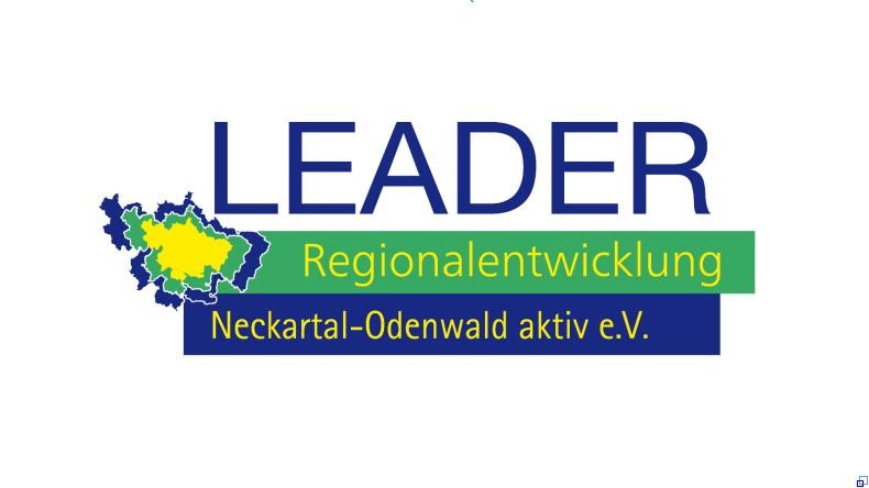 Logo: LEADER Neckartal-Odenwald aktiv e.V. Logo des Regionalentwicklungsvereins