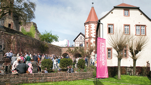 Ausstellung "Radiale" im Kommandantenhaus Dilsberg