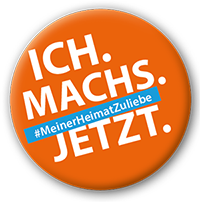Badge mit der Aufschrift "Ich machs jetzt"