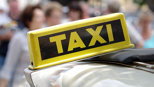 Taxi Schild