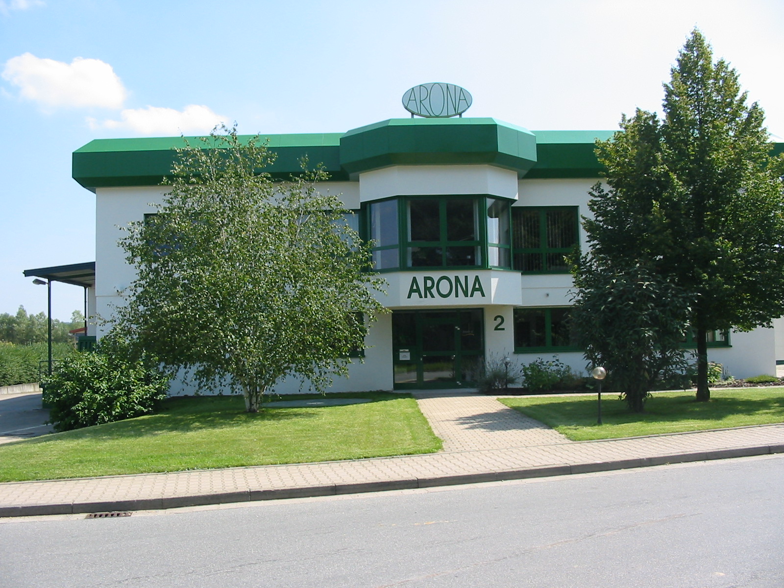 Firmengebäude der ARONA GmbH