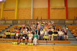 Gruppe, die erfolgreich an der Fortbildung teilgenommen hat