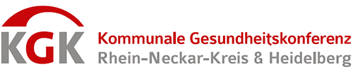 Schriftzug KGK / Logo der Kommunalen Gesundheitskonferenz