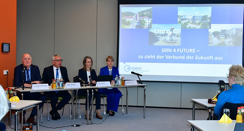 Bild aus der Pressekonferenz