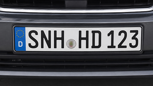 Auto mit Kennzeichen SNH HD 123