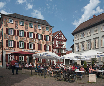 Historische Gebäude in Eberbach