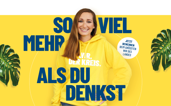 Kampagnenmotiv "So viel mehr als du denkst"