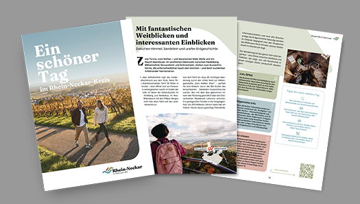 Titelseite des Reisebüchleins Ein schöner Tag