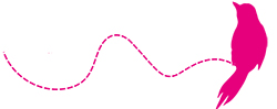 Grafik eines kleinen Vogels