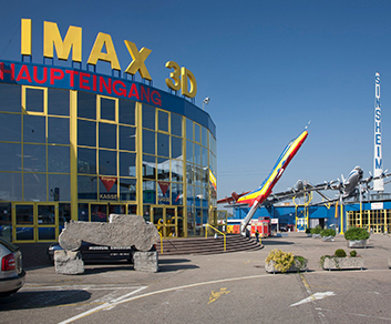 Eingang des Technikmuseums