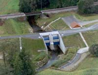 Hochwasserrückhaltebecken